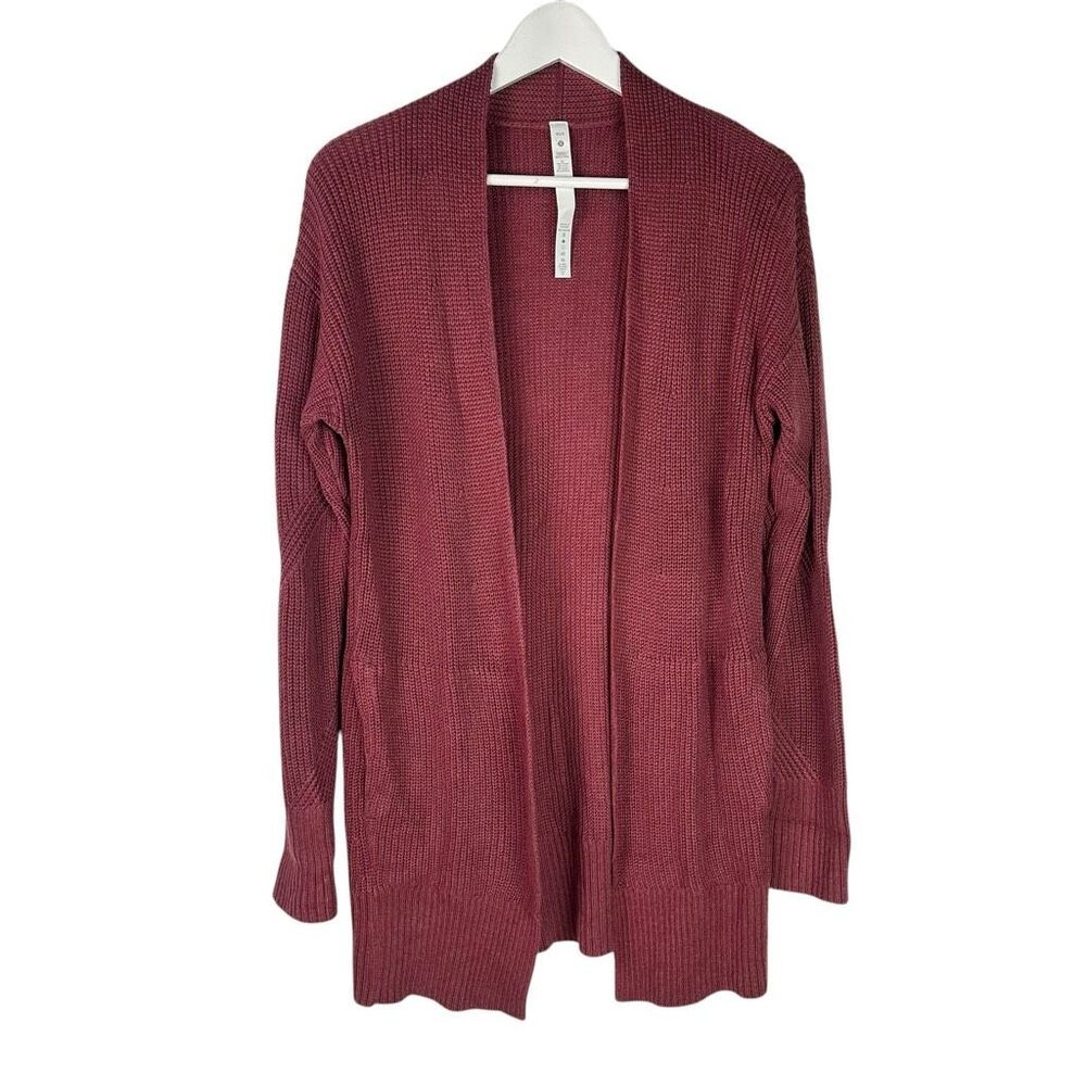 Lululemon Womens XS / S Cashlu™ Sweater Wrap Mulled Wine